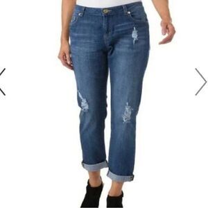 Michael kors dillon relaxed distressed jeans